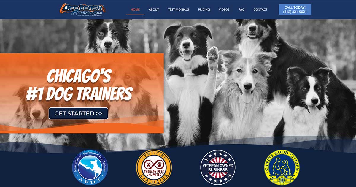 Off leash k9 sales chicago